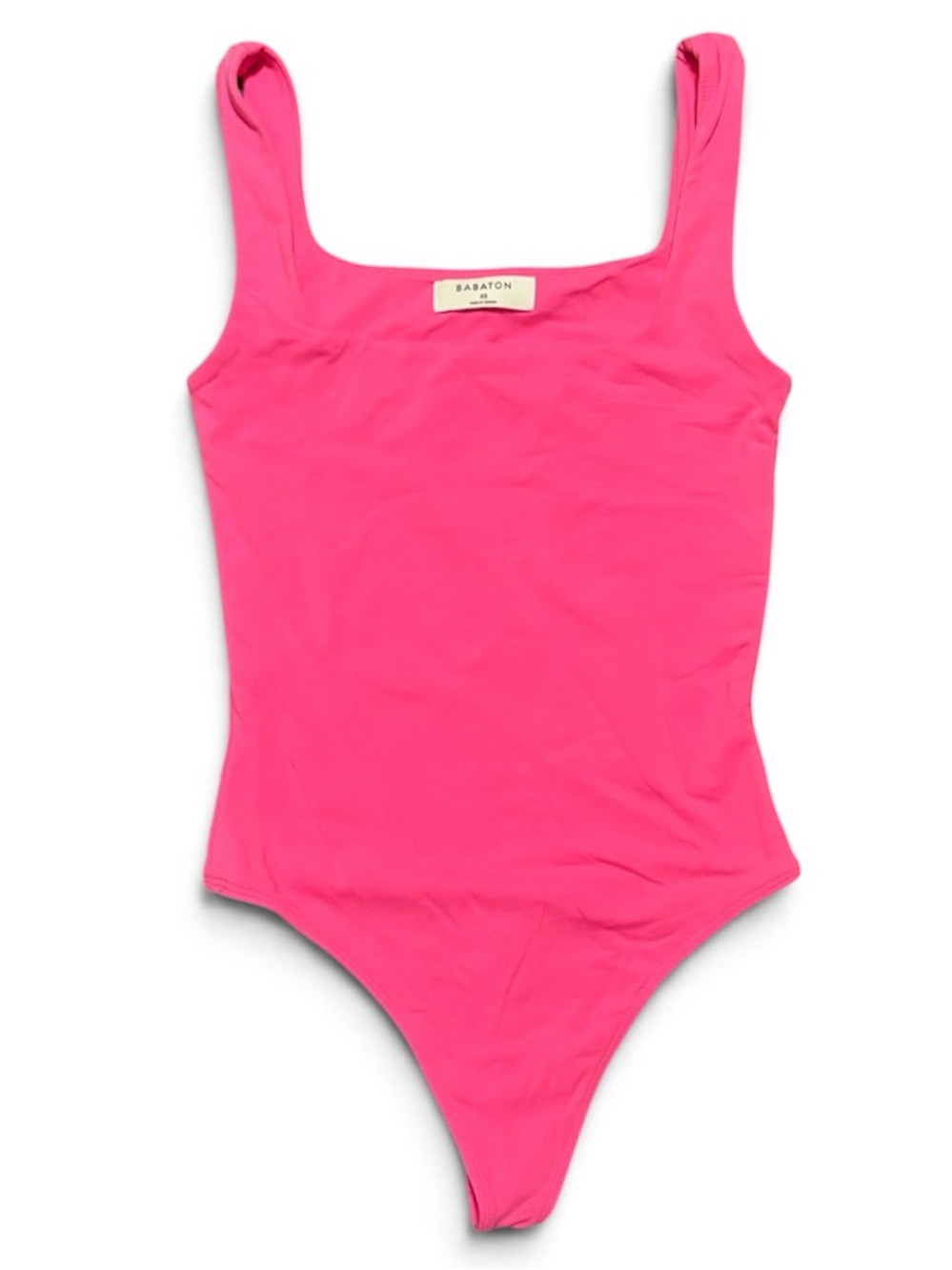 Babaton Hot Pink Contour Bodysuit